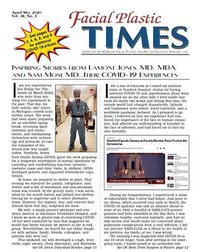 Facial Plastic Times publicaiton